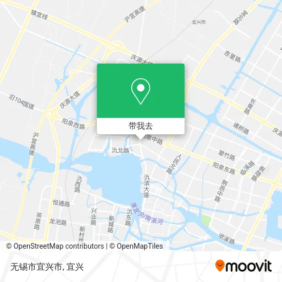 无锡市宜兴市地图