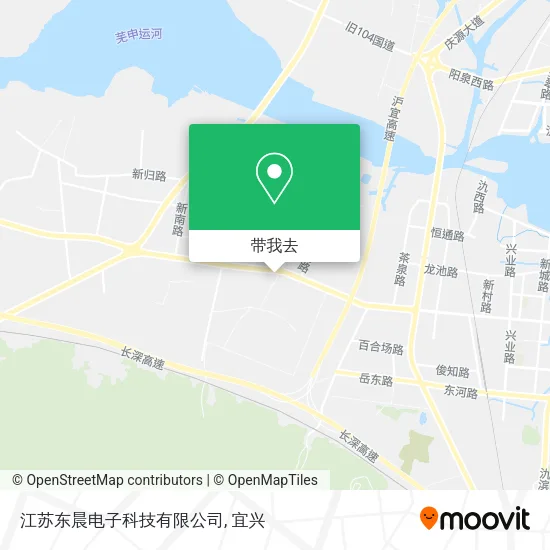 江苏东晨电子科技有限公司地图