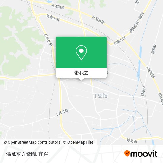 鸿威东方紫園地图