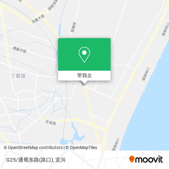 G25/通蜀东路(路口)地图
