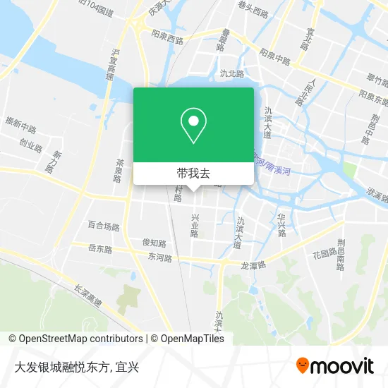 大发银城融悦东方地图