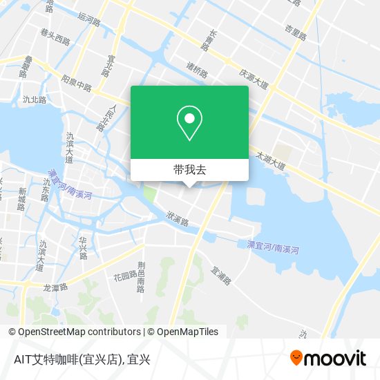 AIT艾特咖啡(宜兴店)地图