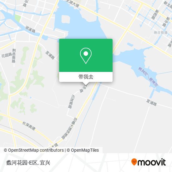 蠡河花园-E区地图