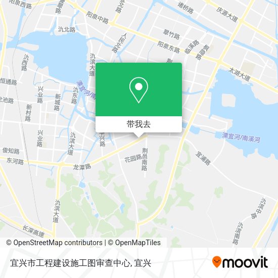 宜兴市工程建设施工图审查中心地图