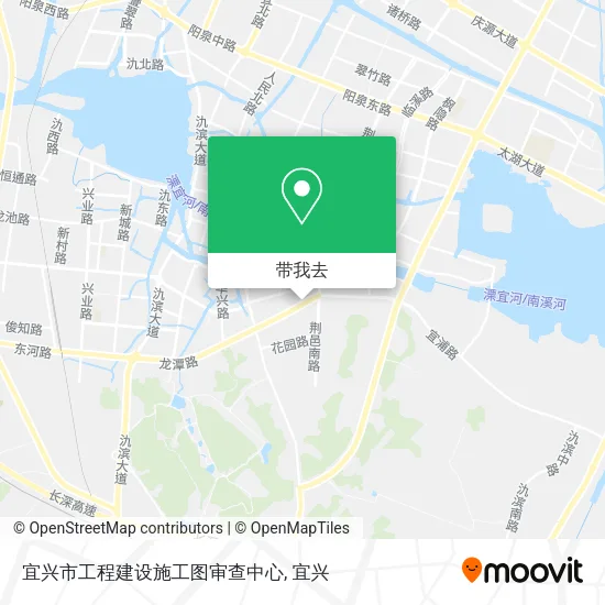宜兴市工程建设施工图审查中心地图
