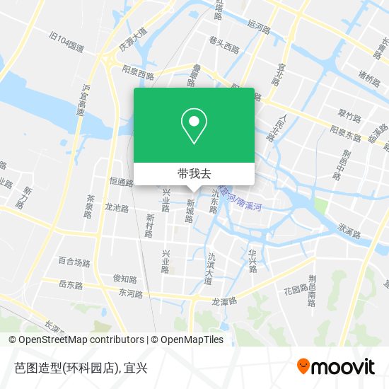 芭图造型(环科园店)地图