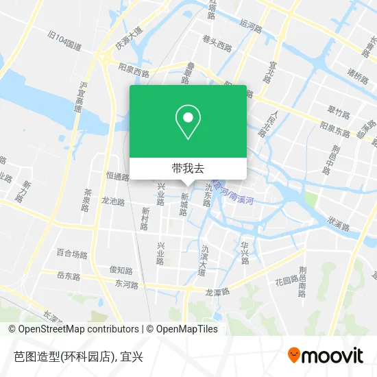 芭图造型(环科园店)地图