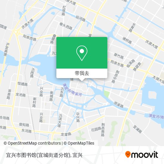 宜兴市图书馆(宜城街道分馆)地图