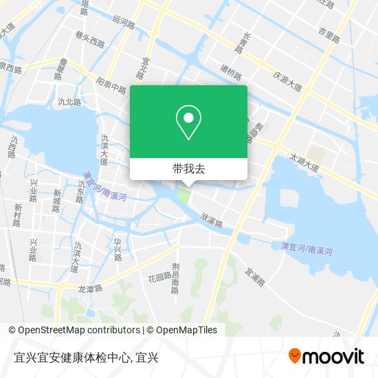 宜兴宜安健康体检中心地图