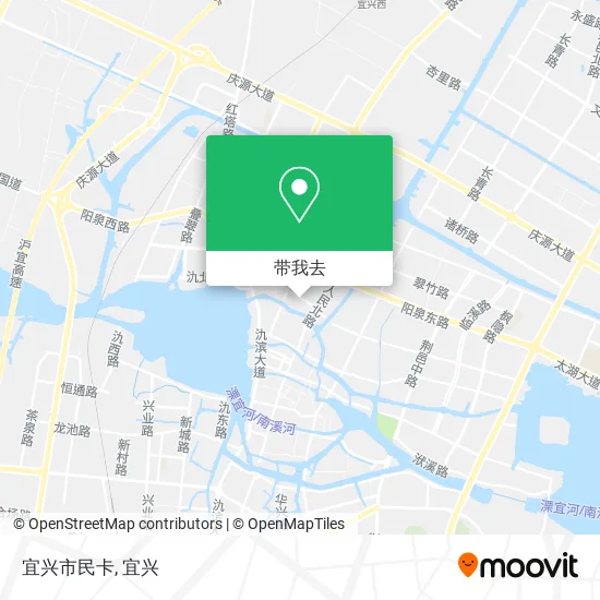 宜兴市民卡地图