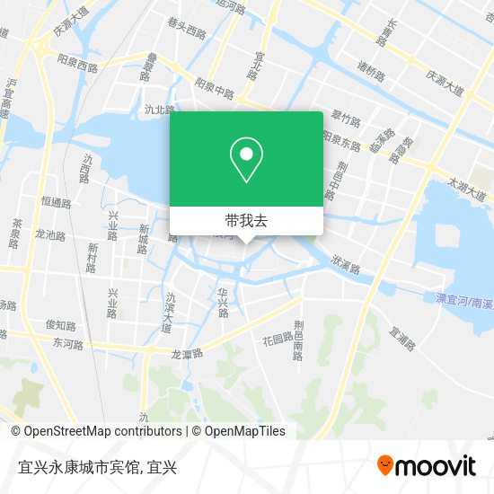 宜兴永康城市宾馆地图
