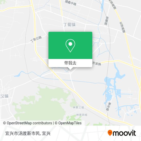 宜兴市汤渡新市民地图