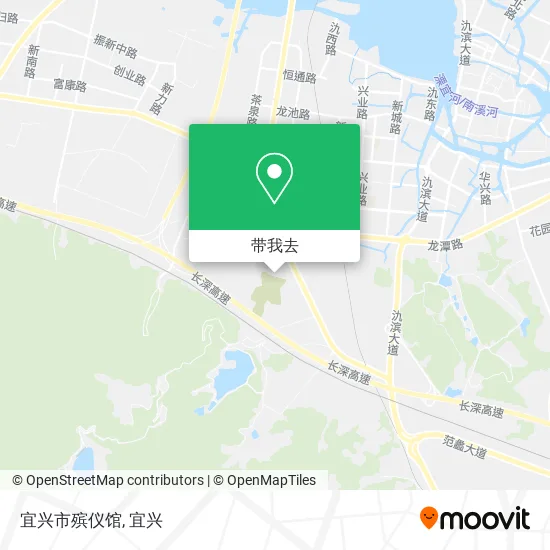 宜兴市殡仪馆地图