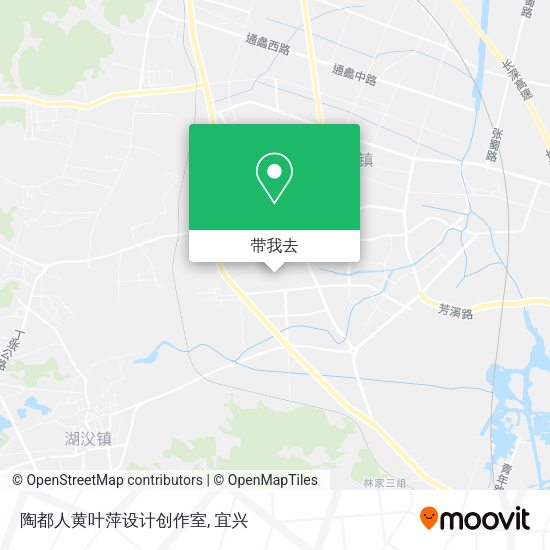 陶都人黄叶萍设计创作室地图