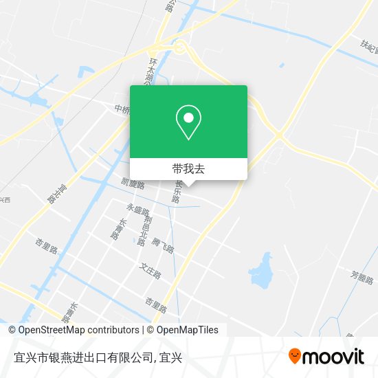 宜兴市银燕进出口有限公司地图