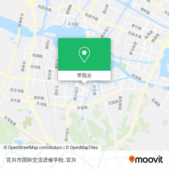 宜兴市国际交流进修学校地图
