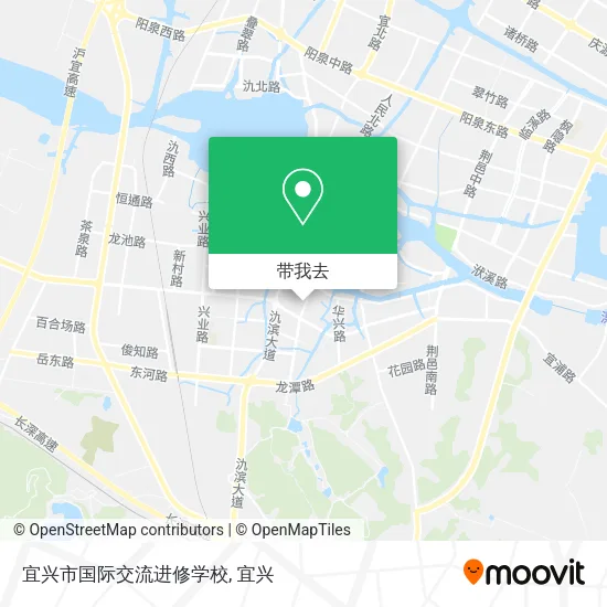 宜兴市国际交流进修学校地图