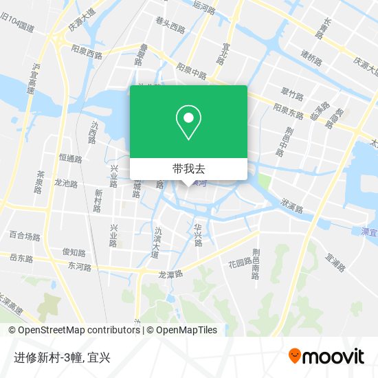 进修新村-3幢地图
