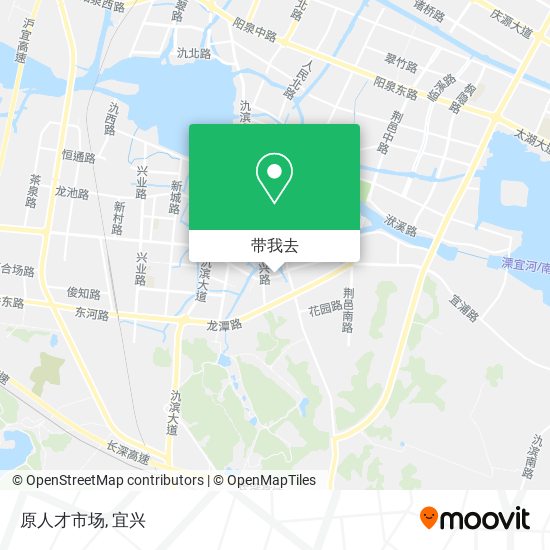 原人才市场地图