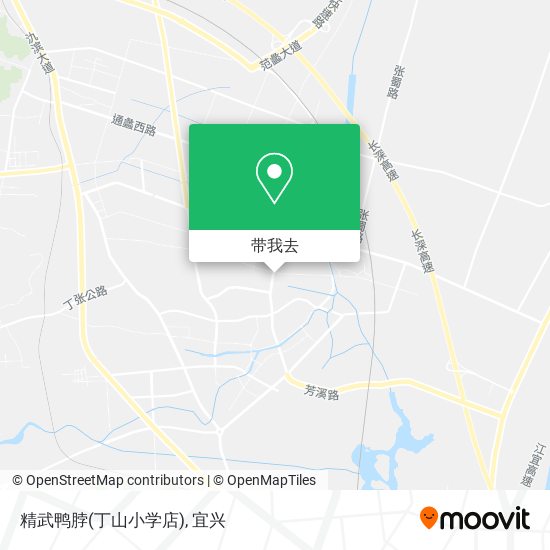 精武鸭脖(丁山小学店)地图