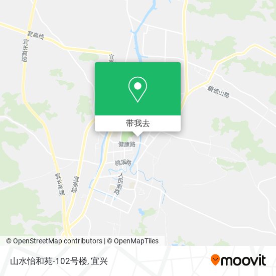 山水怡和苑-102号楼地图