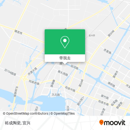 裕成陶瓷地图