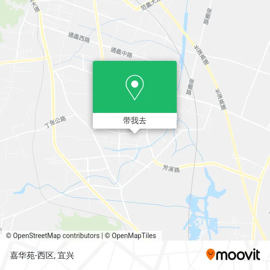 嘉华苑-西区地图