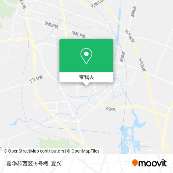 嘉华苑西区-5号楼地图