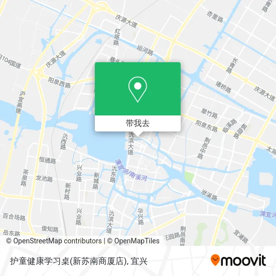 护童健康学习桌(新苏南商厦店)地图