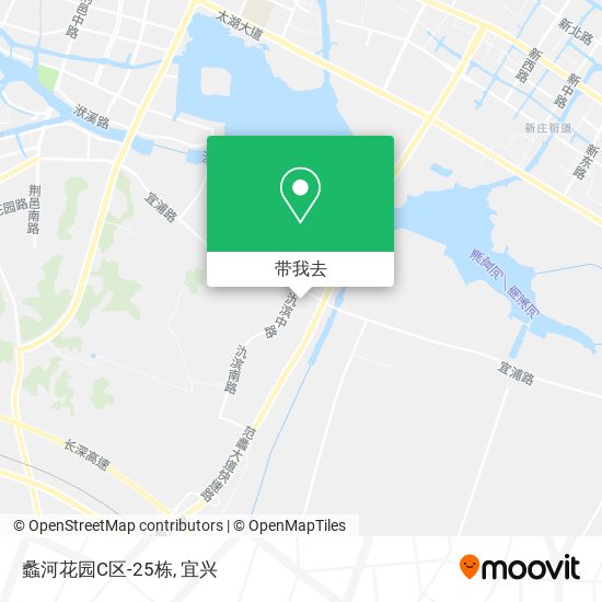 蠡河花园C区-25栋地图