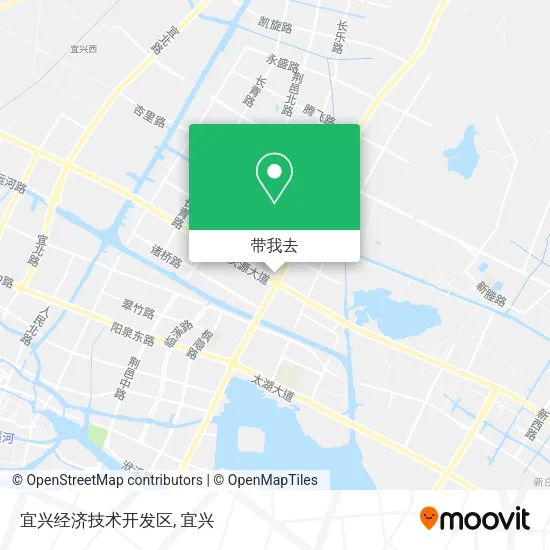 宜兴经济技术开发区地图