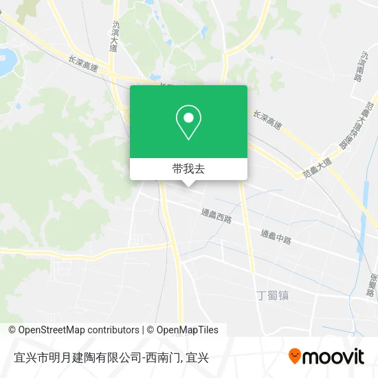 宜兴市明月建陶有限公司-西南门地图