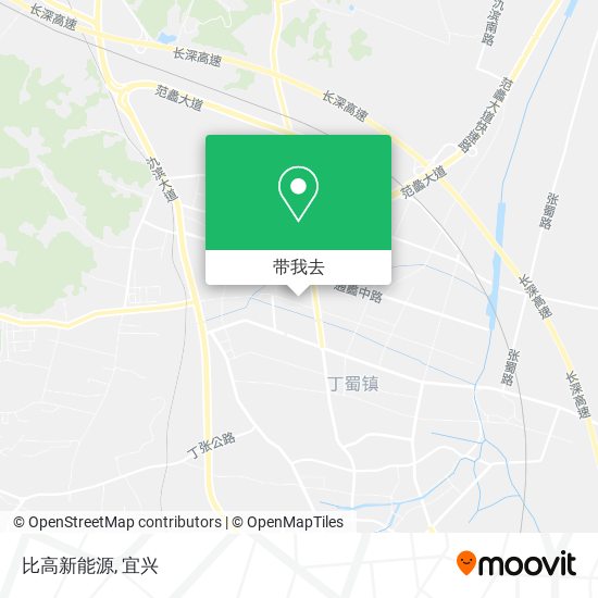比高新能源地图