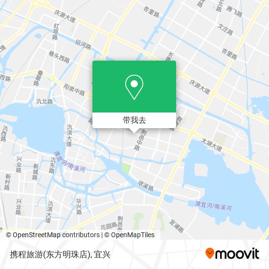 携程旅游(东方明珠店)地图