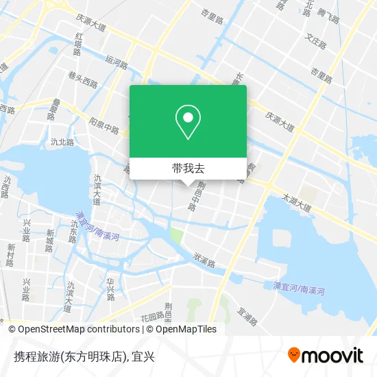 携程旅游(东方明珠店)地图