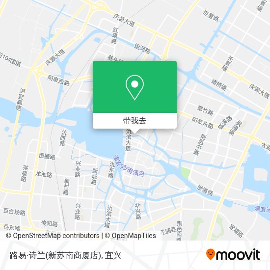 路易·诗兰(新苏南商厦店)地图