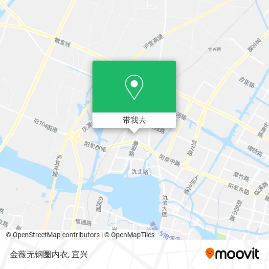 金薇无钢圈内衣地图