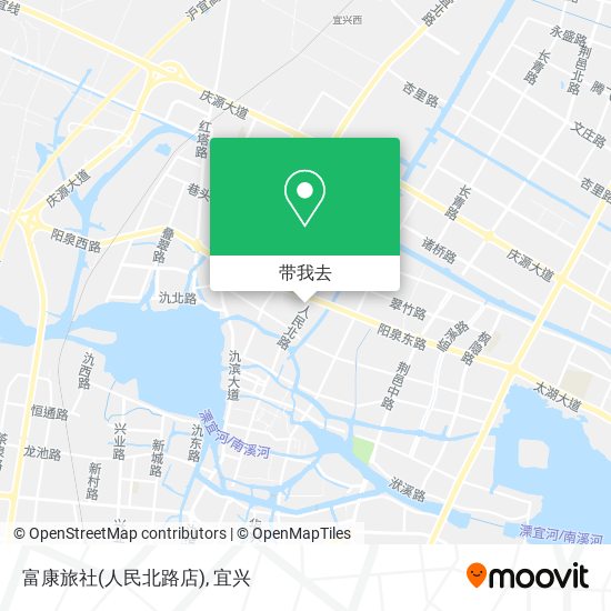 富康旅社(人民北路店)地图