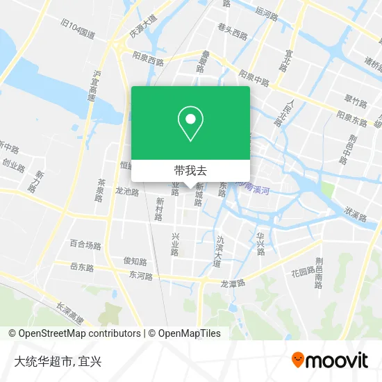 大统华超市地图