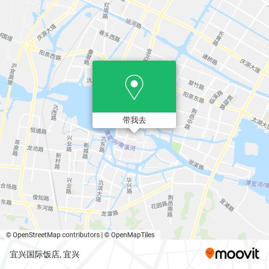 宜兴国际饭店地图