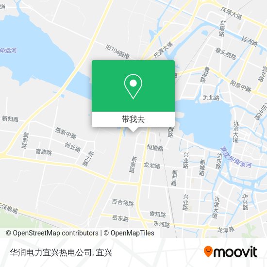华润电力宜兴热电公司地图
