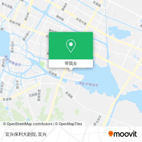 宜兴保利大剧院地图