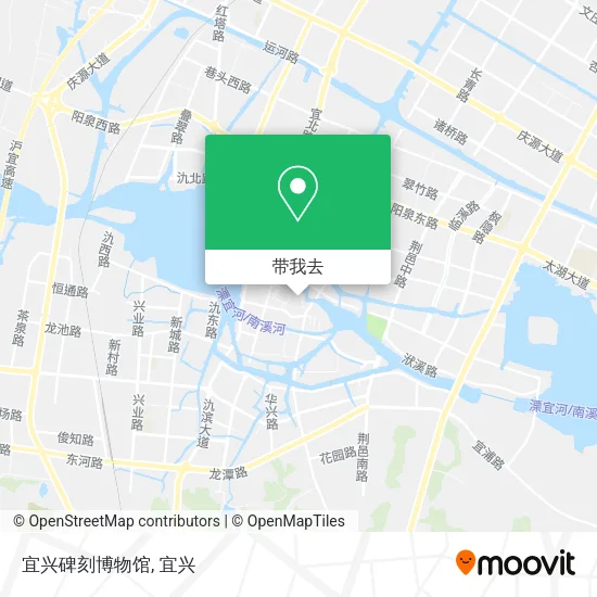宜兴碑刻博物馆地图
