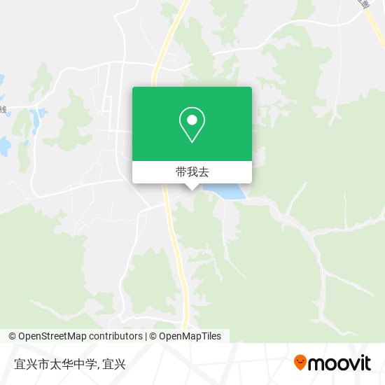 宜兴市太华中学地图