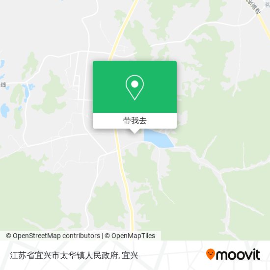 江苏省宜兴市太华镇人民政府地图