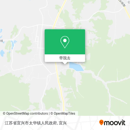 江苏省宜兴市太华镇人民政府地图