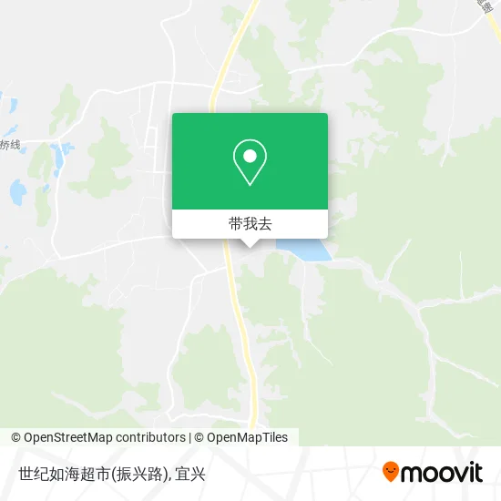 世纪如海超市(振兴路)地图