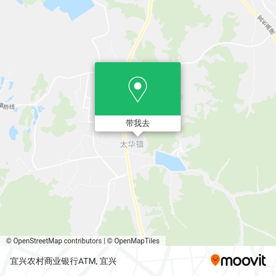宜兴农村商业银行ATM地图