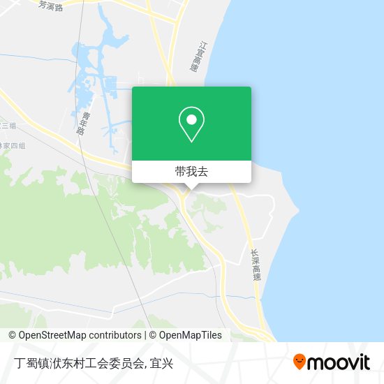丁蜀镇洑东村工会委员会地图