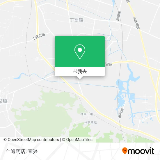 仁通药店地图